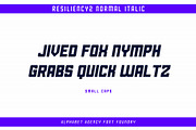 RESILIENCY FONT FAMILY, a Sans Serif Font by Alphabet Agency (Thumbnail 8 of 11)