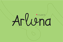 Arluna - Script Monoline Font