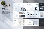 Minimal Business Plan Keynote, a Presentation Template by WhiteGraphic (Thumbnail 2 of 14)