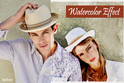 Watercolor Effect, an Action Add-On by PSD Action (Thumbnail 3 of 12)