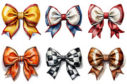Sports Coquette Bow Sport Bows Clipa, an Illustration by Sublimation Artist (Thumbnail 2 of 6)