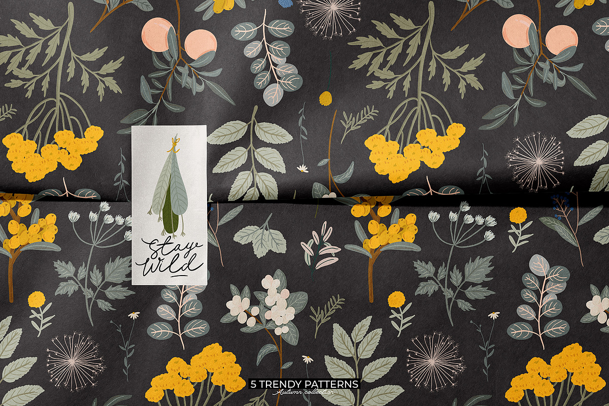Autumn botany & Halloween mystery, a Seasonal Illustration by Ruslana Lubenets (Photo 18 of 21)