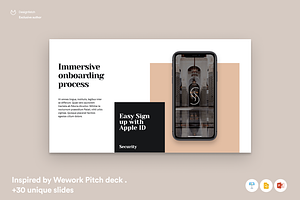 Wework Pitch Deck Template