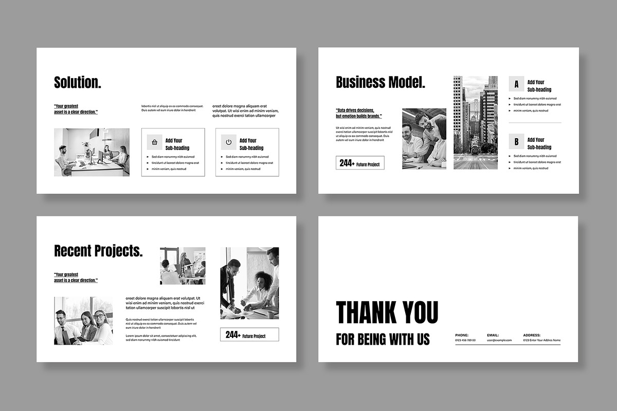 Corporate Business Presentation, a Presentation Template by MightyDesign (Photo 5 of 8)