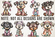 Black History Month Dog Clipart, an Animal Illustration by RobertsArt (Thumbnail 4 of 6)