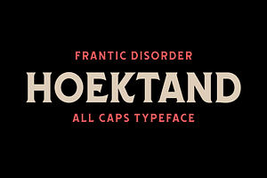 Hoektand Typeface