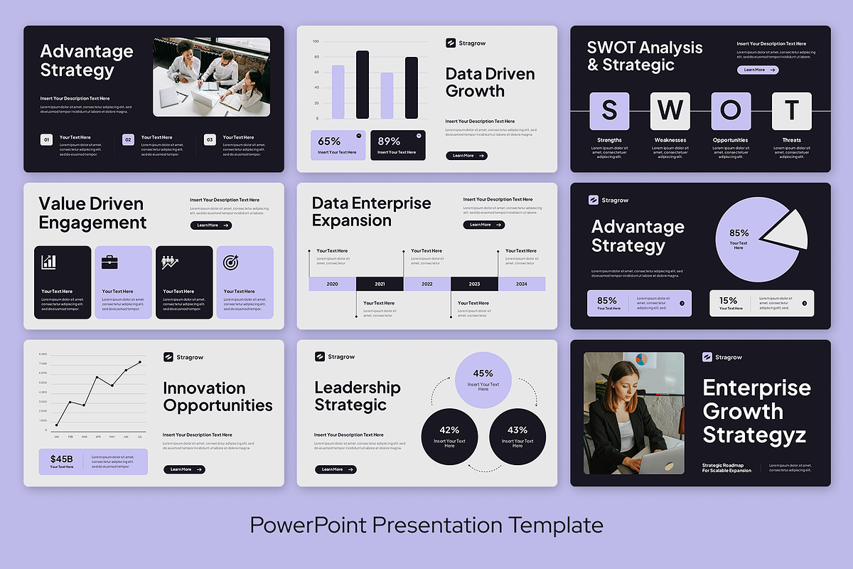 Enterprise Growth Strategy, a Presentation Template by Sixtemp (Photo 3 of 3)