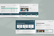 Nonprofit Org. Brochure Landscape, a Brochure Template by NorthPeak (Thumbnail 7 of 11)