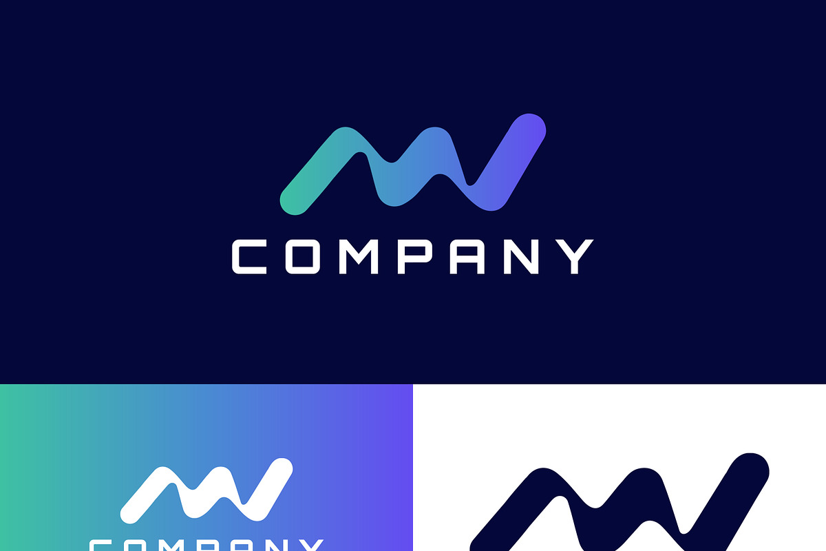 Abstract Technology Logo Design, a Branding & Logo Template by HueNestify (Photo 2 of 3)