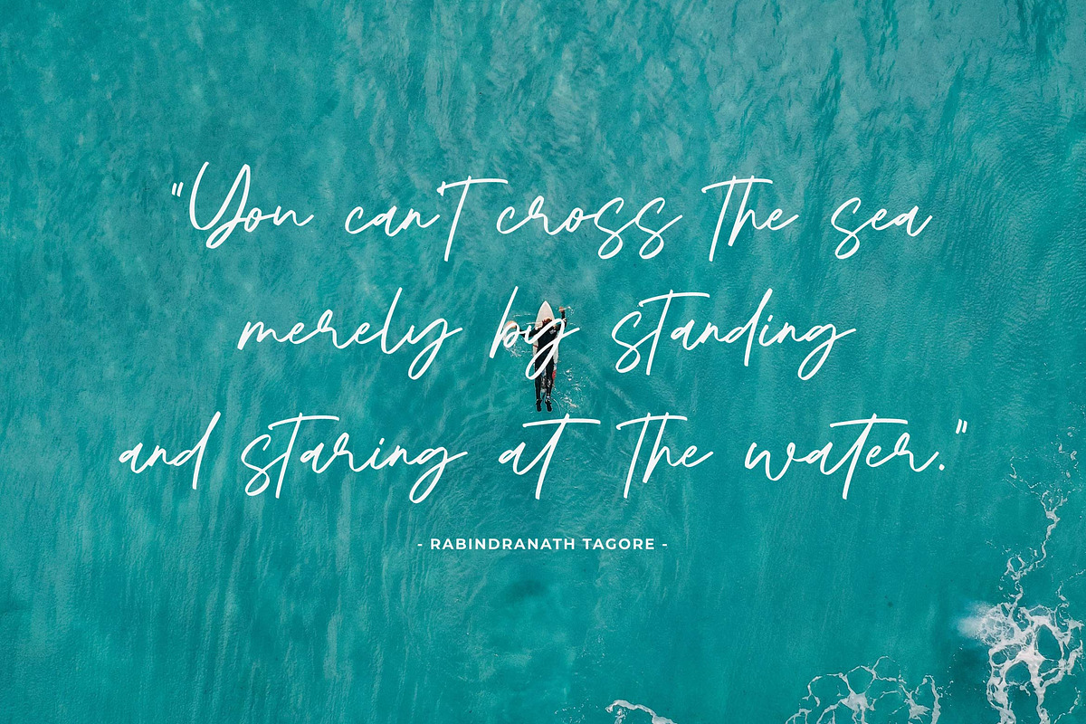 Aquatype Signature - Script Font, a Script Font by Krakenbox Studio (Photo 5 of 14)