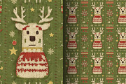 Christmas Ugly Seamless Pattern, a Pattern Graphic by DIYnArtShop (Thumbnail 2 of 11)