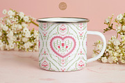 Cottagecore Pattern 8 Romantic Heart, a Pattern Graphic by Euonia Meraki (Thumbnail 8 of 13)