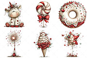 Whimsical Birthday Clipart Birthday, an Illustration by Craft Nest (Thumbnail 3 of 11)