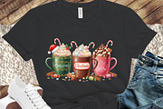 Let It Snow Christmas Coffee Png, an Illustration by designcity5 (Thumbnail 7 of 8)