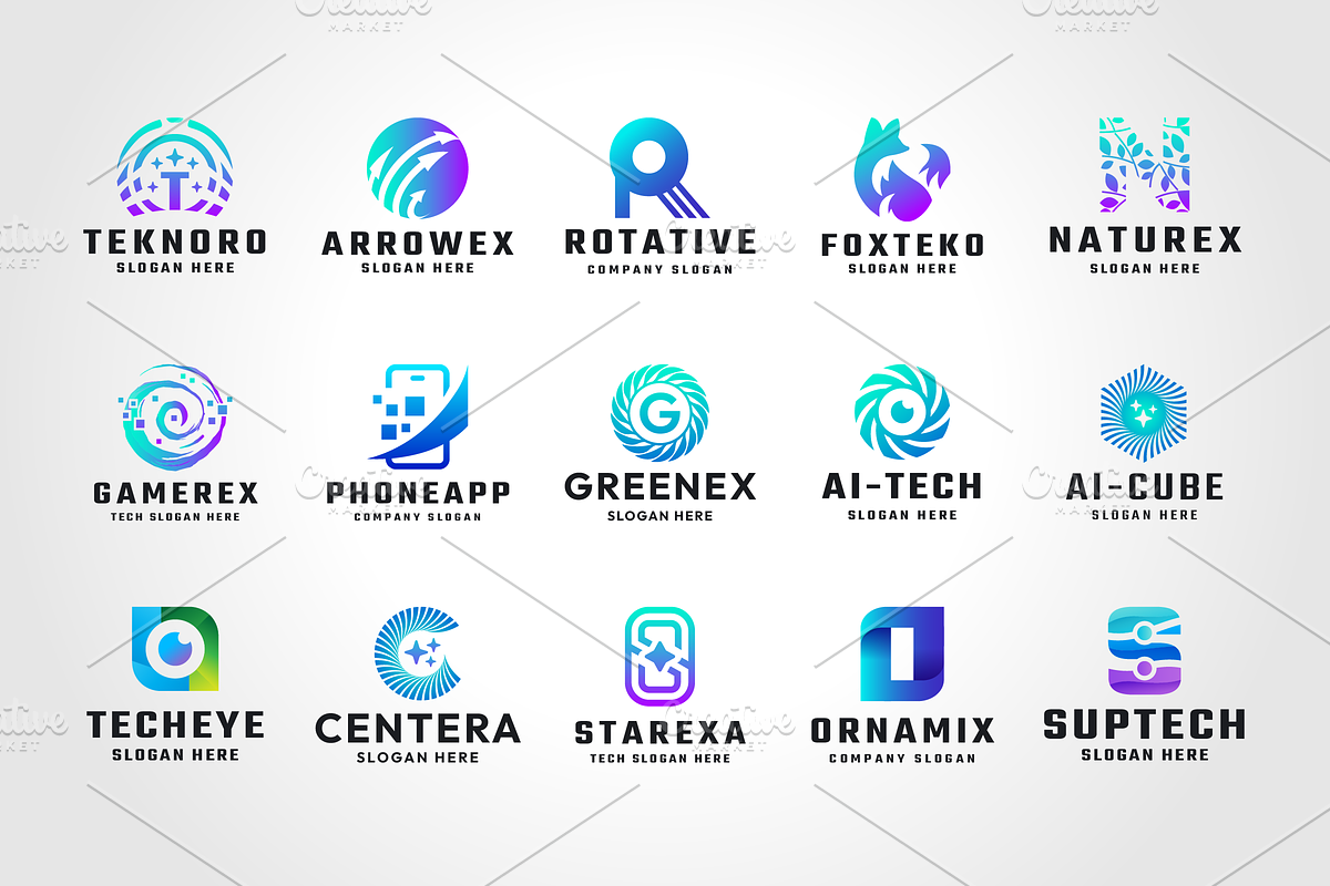 15 Premium All in One Logo Bundle, a Branding & Logo Template by Design_Planet (Photo 1 of 6)