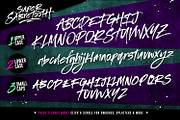 Super Sabretooth Brushtype, a Script Font by Sam Parrett (Thumbnail 8 of 8)