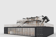 3D Model Container Cafe 6, an Architecture 3D Model by SR 3D Visual (Thumbnail 2 of 26)