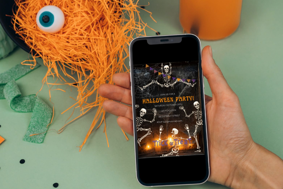 Editable Halloween Invitation, an Invitation Template by ForeverPrint (Photo 2 of 6)