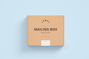 Shipping | Mailing Box Mock-up, a Cups & Container Mockup by WebAndCat (Thumbnail 13 of 16)