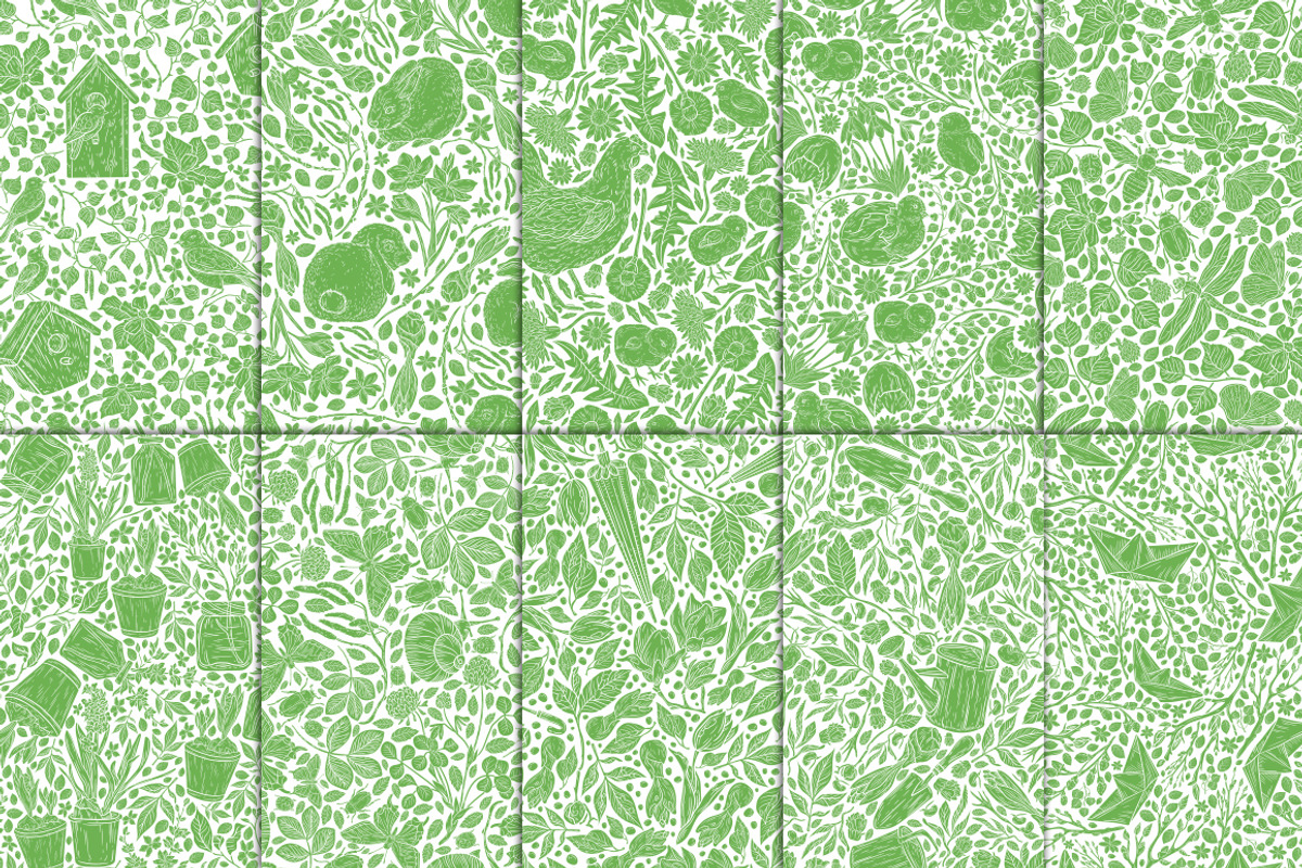 Spring Stories patterns, a Pattern Graphic by Piñata (Photo 9 of 9)