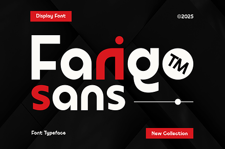 Farigo - Modern Sans Serif Typeface, a Sans Serif Font by MaikoHatta