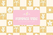 Girls Surf print pattern collection, a Decorative Illustration by Coco & Cub Studio (Thumbnail 4 of 13)