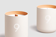 Candle Glass Package Mockup Set, a Household Mockup by GraphicWave (Thumbnail 2 of 13)
