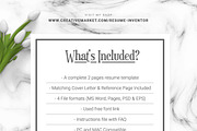 Resume Template for Medical, a Resume Template by ResumeInventor (Thumbnail 6 of 6)