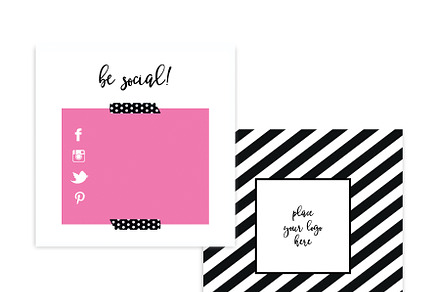 Social Media Card Template, a Business Card Template by Brand Candi