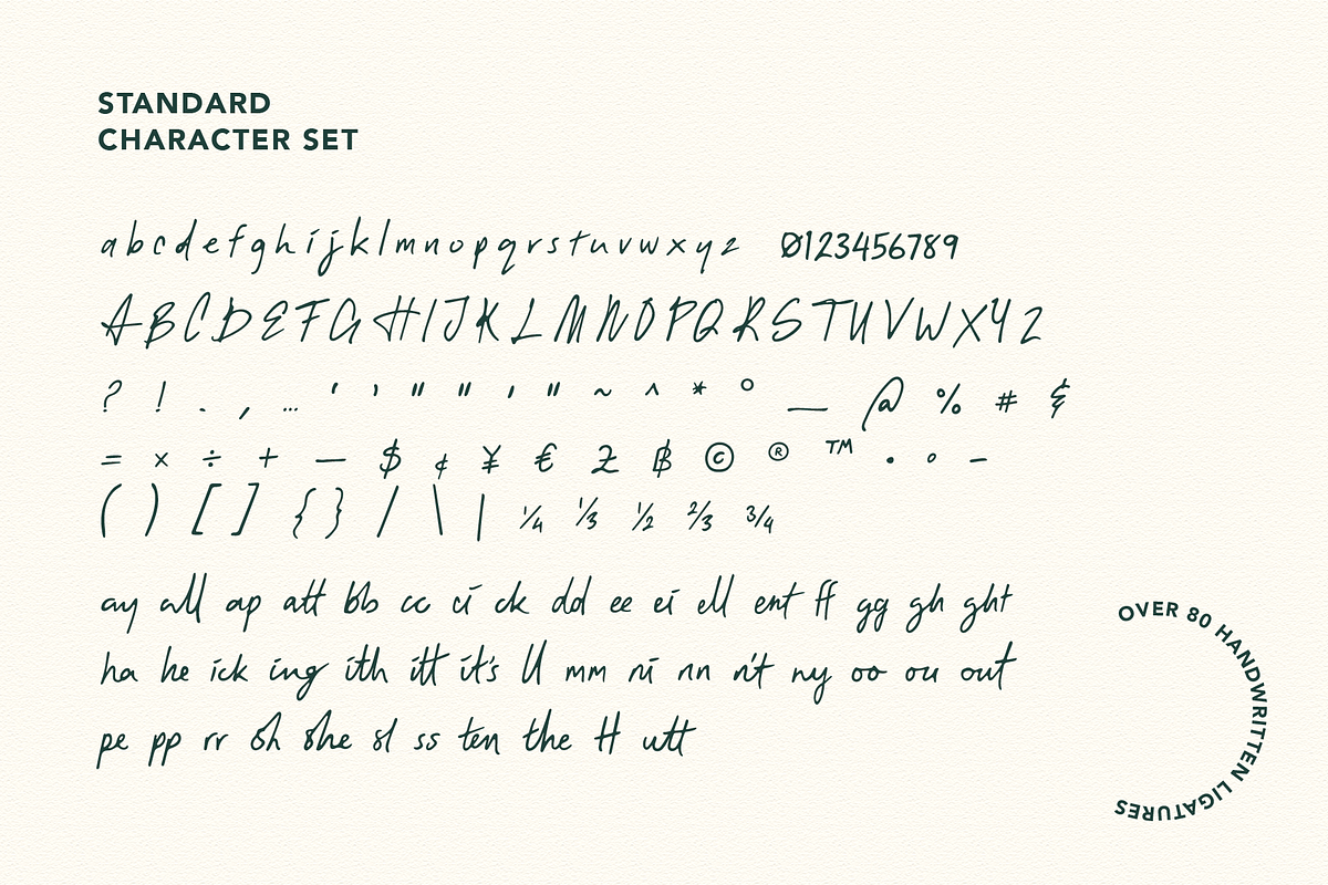 Marina Modern Handwriting Font, a Script Font by TYPEHEIST (Photo 5 of 9)