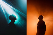75 Backlight silhouettes, a Person Photo by Handmadefont (Thumbnail 10 of 10)
