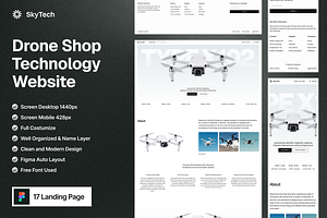 Skytech - Drone Technology Website