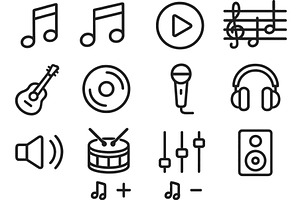 Explore music with vector, a Technology Illustration by ZinetroN