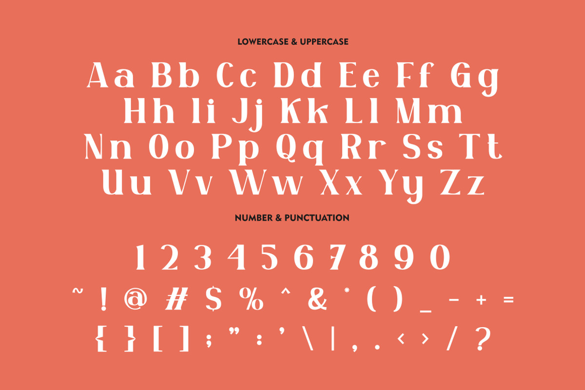 Yenisei - Modern Serif Font, a Sans Serif Font by PutraCetol Studio (Photo 8 of 11)