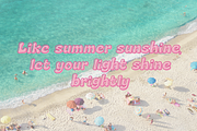 Sunny Star - Summer Display Font, a Handwritten Font by Wellscript Studio (Thumbnail 2 of 12)
