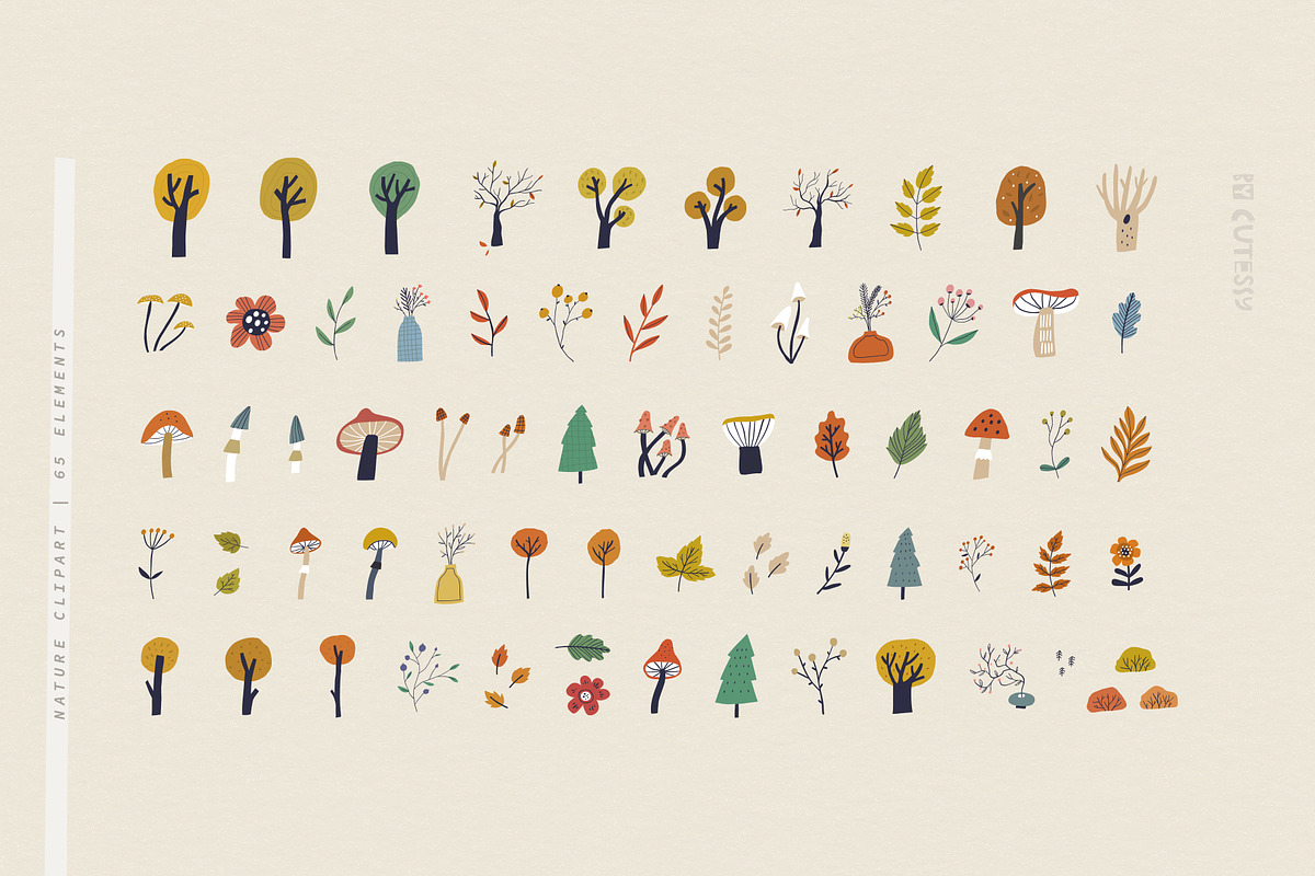 Golden Autumn | Map & Card Creator, a Decorative Illustration by Olia (Photo 5 of 18)