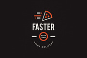 Pizza Logotypes and Badges, a Branding & Logo Template by Design Crafts (Thumbnail 1 of 2)