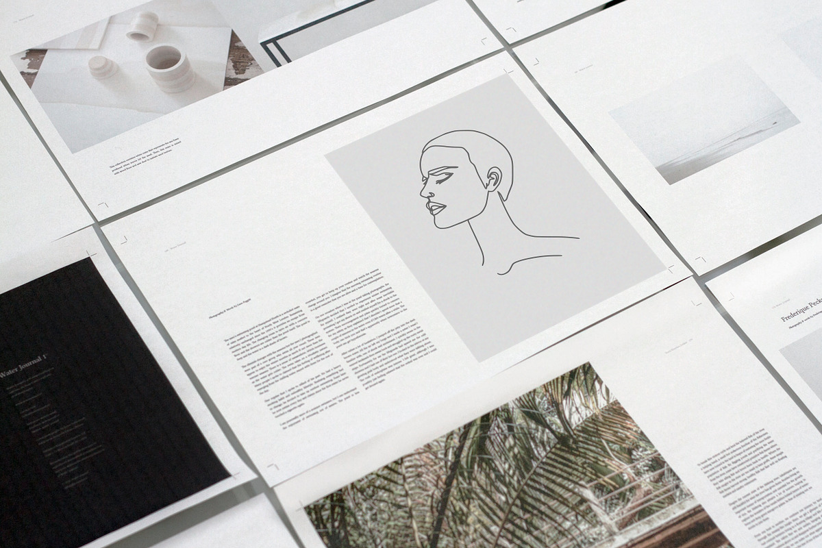 One Line Secret. Line Art Women, a Person Illustration by AnMark (Photo 3 of 10)