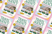 Geometric Travel Agency Flyer, a Flyer Template by Aiyari Graphic (Thumbnail 2 of 3)