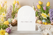 Easter Arch Invitation Card Mockup, a Product Mockup by TatiMockup (Thumbnail 1 of 5)