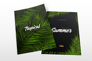Tropical Palm Leaves posters., a Poster Template by Leo Edition (Thumbnail 3 of 9)
