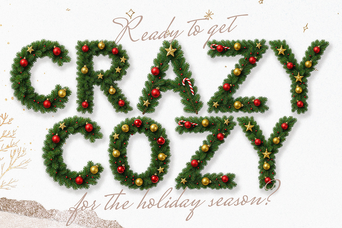 Xmas Joy - Christmas Holiday Font, a Font by AndrewPixelType (Photo 9 of 10)