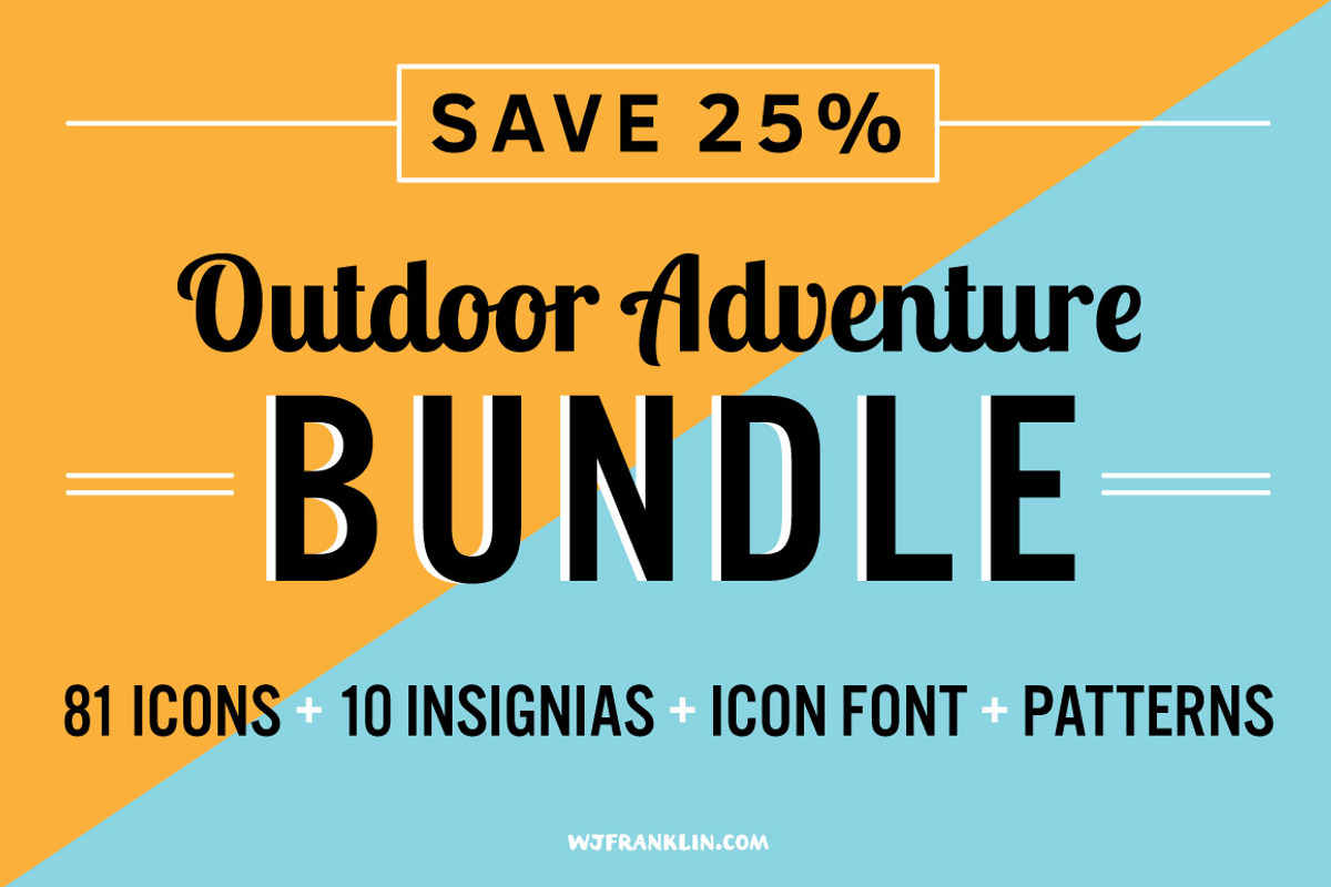 Outdoor Adventure BUNDLE, an Object Graphic by Wes Franklin (Photo 1 of 5)