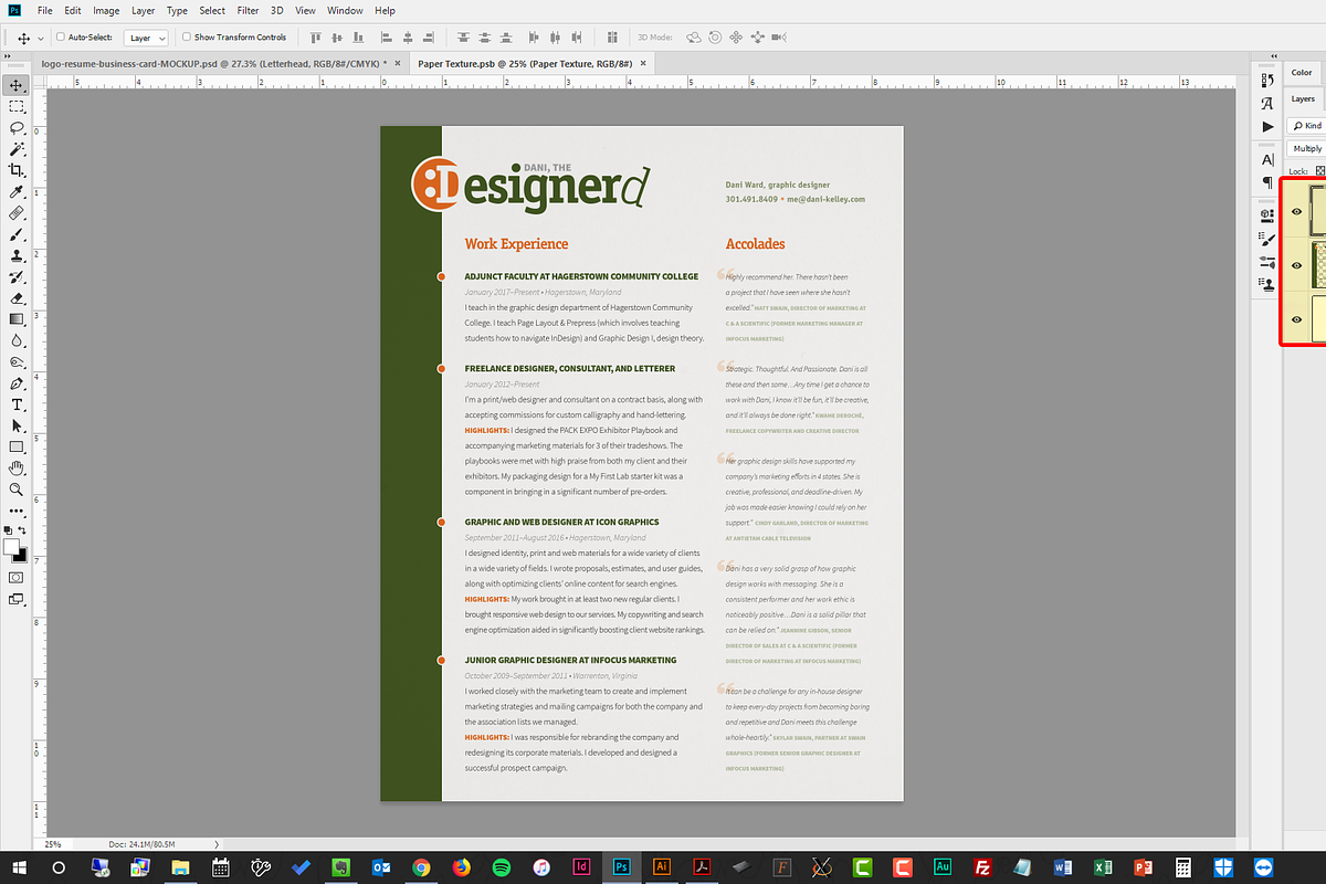 Logo + Business Materials Mockup, a Product Mockup by Fat Girl Media (Photo 3 of 3)