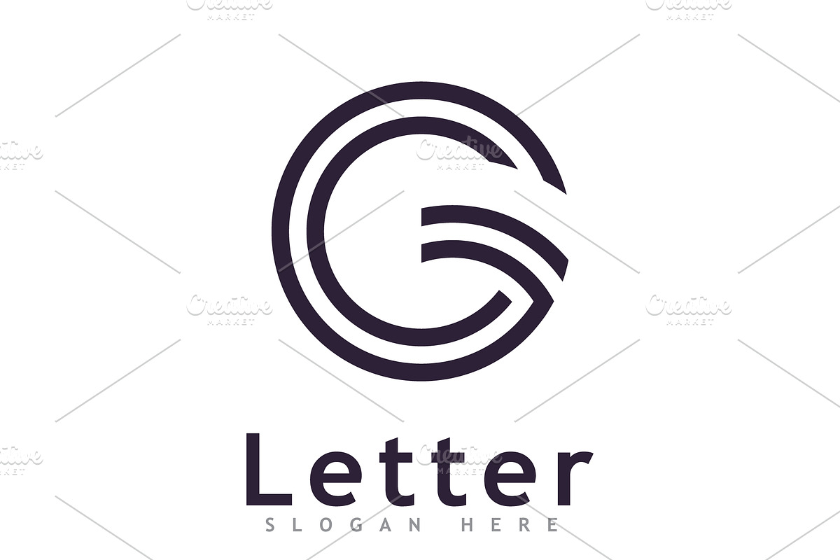 G logo vector template, a Branding & Logo Template by T.Vooka