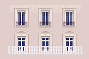 12 building facades. VECTOR, a Food Illustration by Natalka Dmitrova art (Thumbnail 5 of 14)