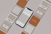 Smartphone with Screen Set Mockup, an Android Mockup by Hubzway (Thumbnail 2 of 2)