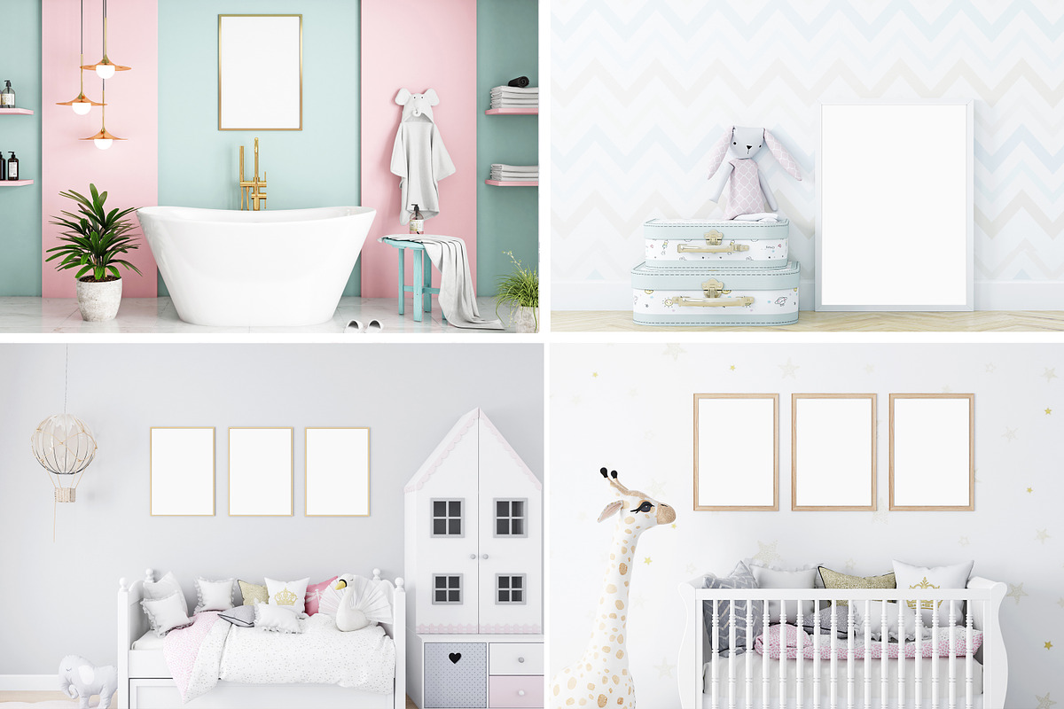 Kids Frame Mockup Bundle - 40, a Shirt Mockup by Mockup Shop (Photo 3 of 6)
