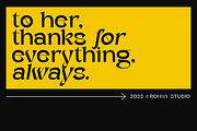 Vestige Grotesk Modern Typeface, a Serif Font by Ronny Studio (Thumbnail 13 of 13)