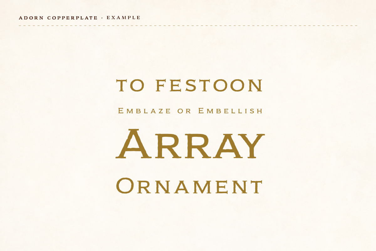 Adorn Collection, a Sans Serif Font by Laura Worthington (Photo 30 of 62)